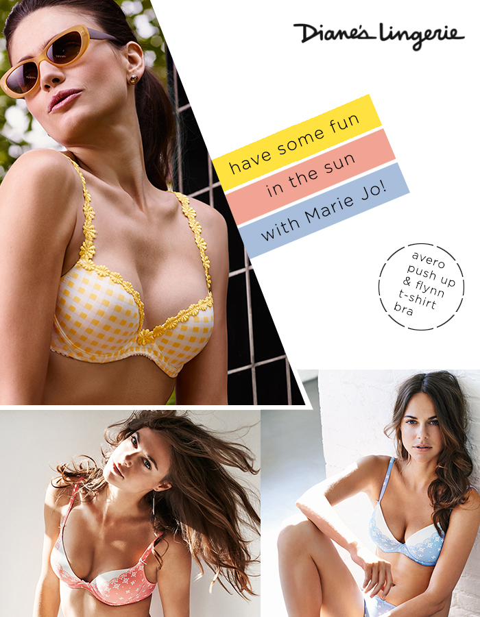 New Arrivals: T-shirt bras in delicious summer colours from Diane's Lingerie