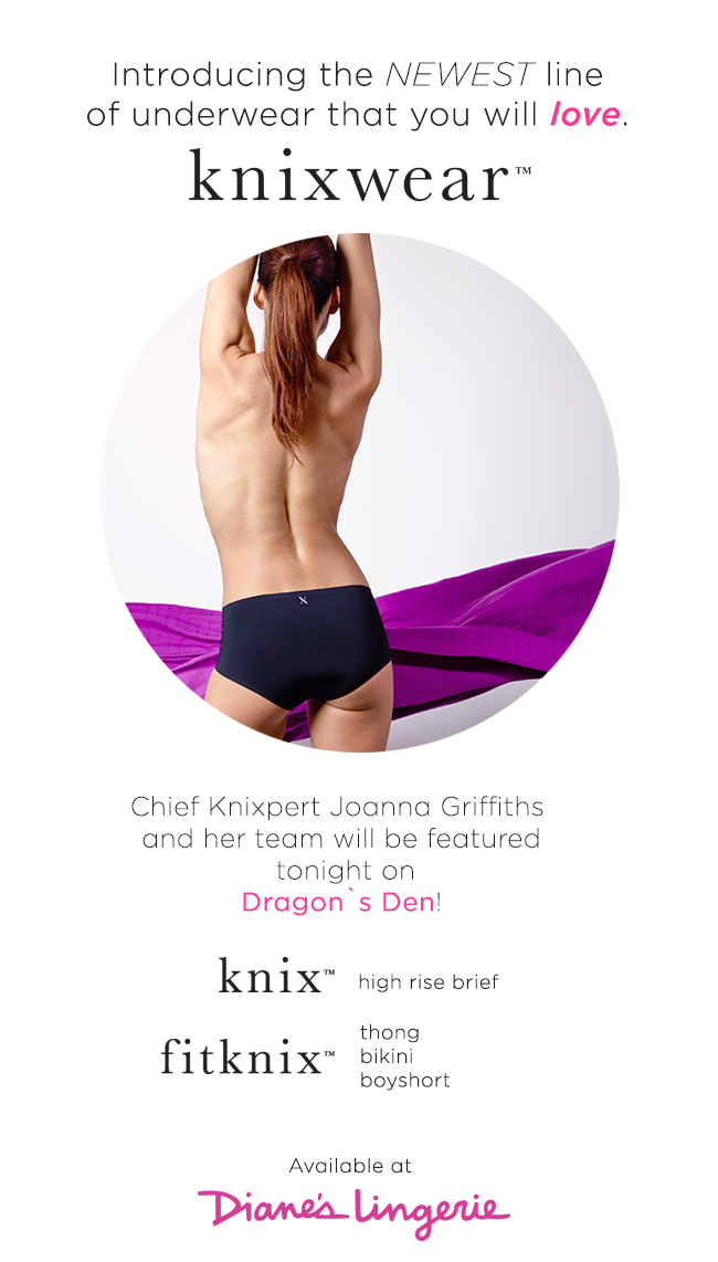 Introducing knixwear: underwear that you will love! Diane's Lingerie