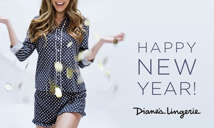 Happy New Year from Diane's Lingerie