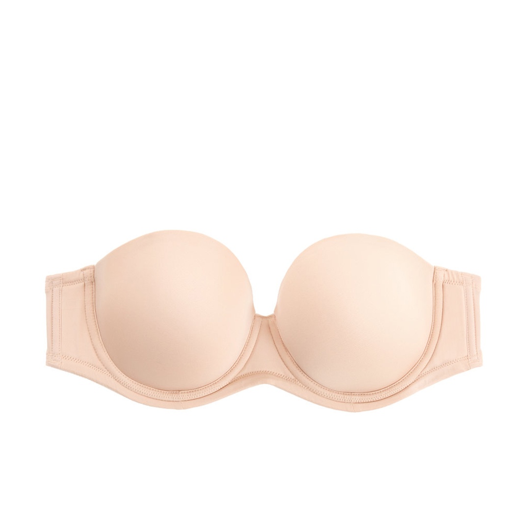 Wacoal Naturally Nude Red Carpet Jersey Underwired Strapless Bra
